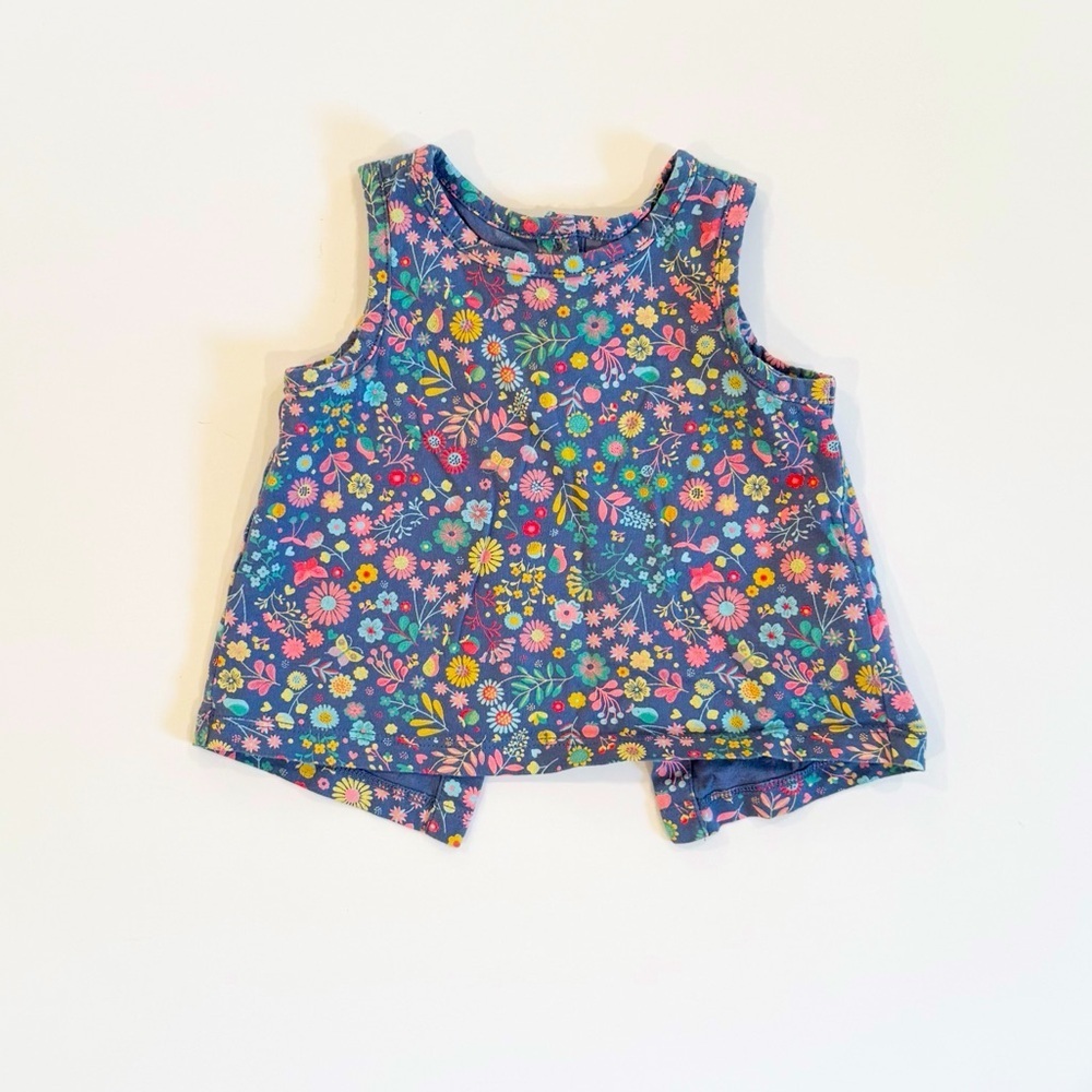 Gap 6-12M Open Back Sleeveless Top